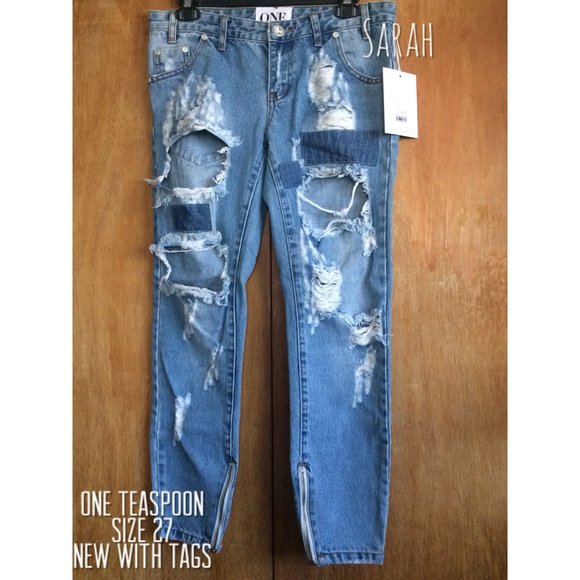 One Teaspoon Distressed Jeans - Picture 4 of 6